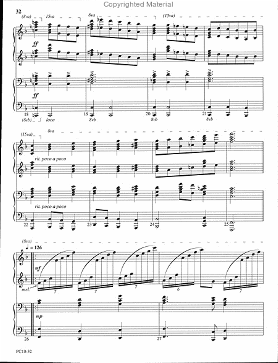 Shared Spirit Shared Spirit Piano Duet scores gallery preview page 4