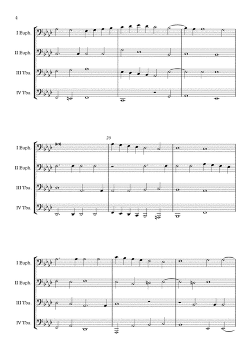 "Exsultate Deo" (Giovanni Pierluigi da Palestrina) Tuba Quartet arr. Adrian Wagner image number null