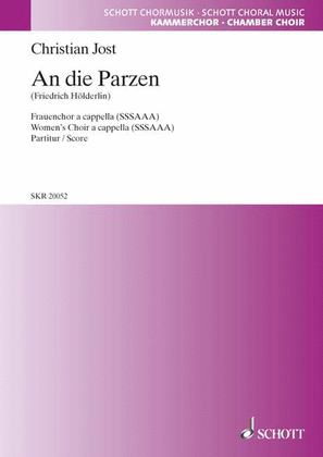Book cover for An die Parzen