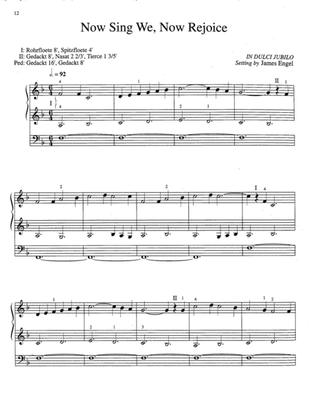 Nine Easy Chorale Preludes/Christmas Season
