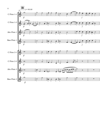 Stabat Mater for Flute Choir (Palestrina) image number null
