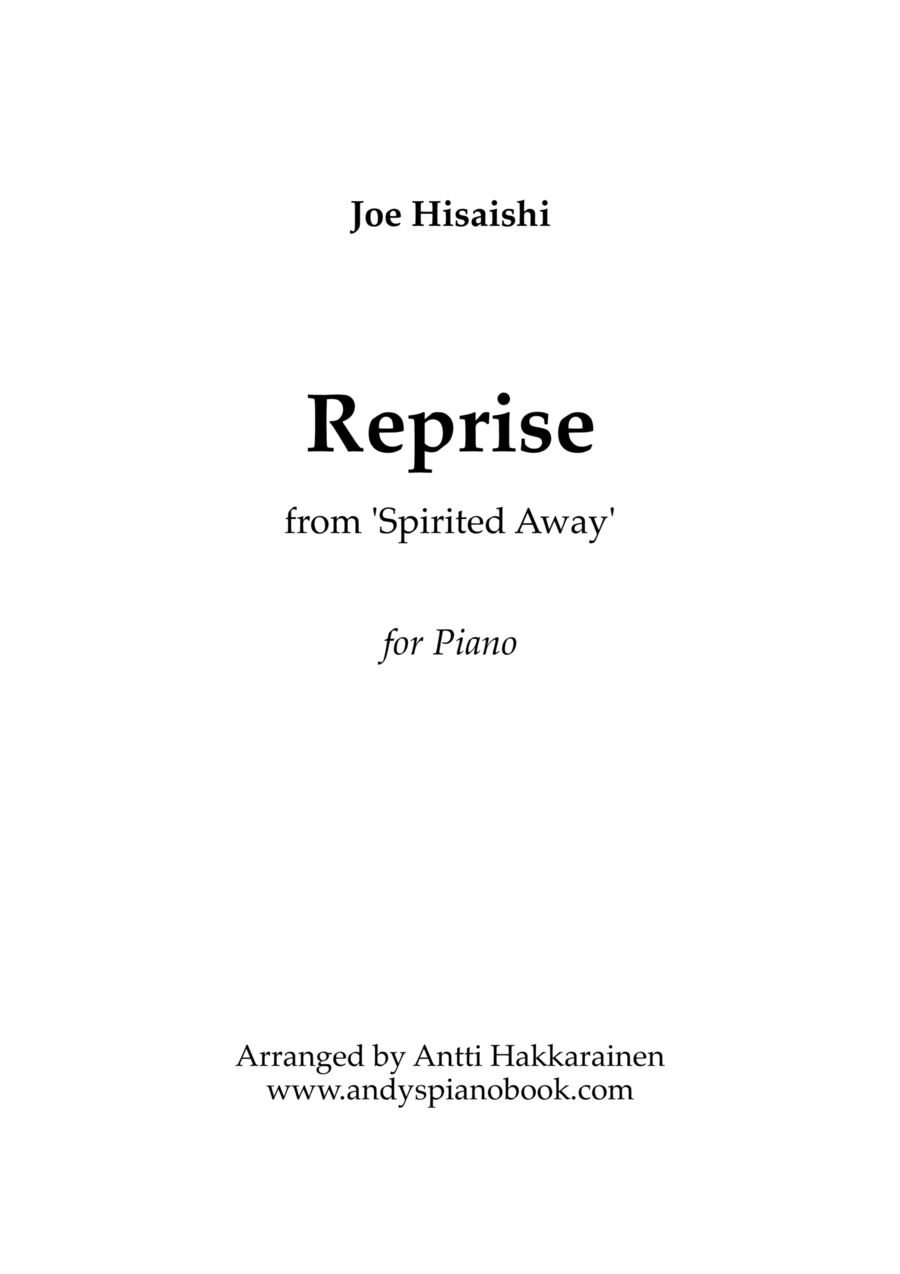 Book cover for Reprise