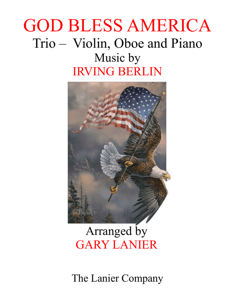 God Bless America Oboe scores gallery preview page 1