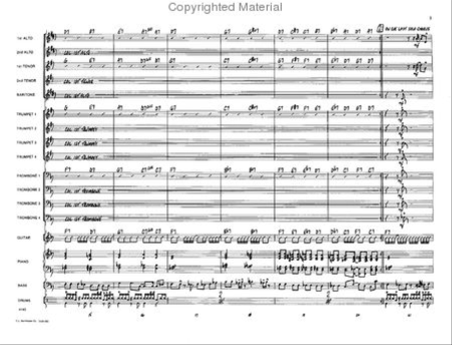 Good Grief N' Gravy Good Grief N' Gravy Jazz Ensemble scores gallery preview page 4