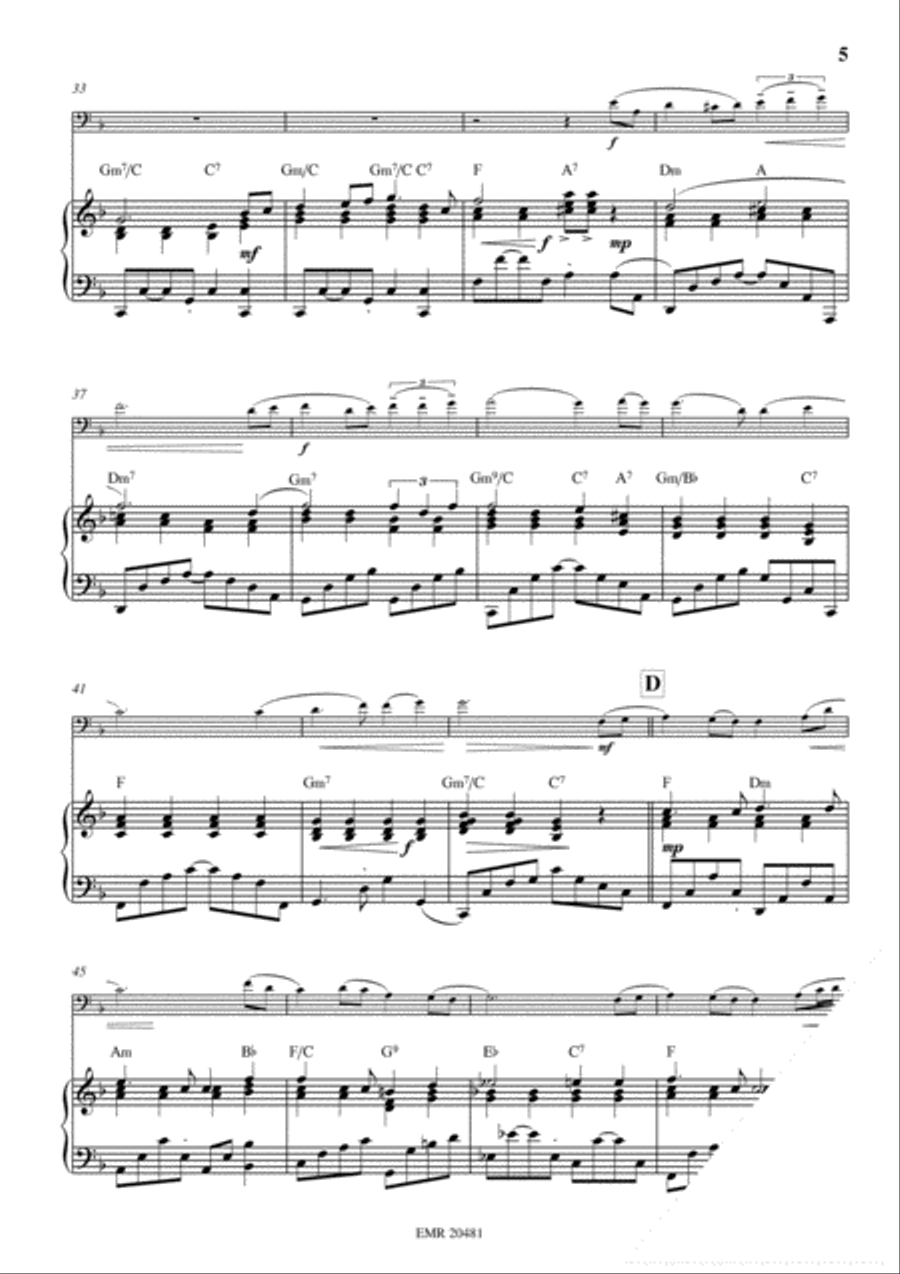 Peace And Love Piano Accompaniment scores gallery preview page 5