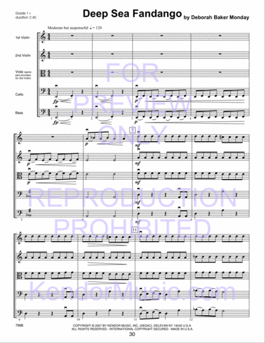 Kendor Concert Favorites, Volume 2 (Score) Score scores gallery preview page 35