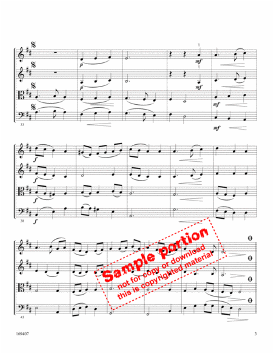 We Gather Together We Gather Together Saxophone scores gallery preview page 3