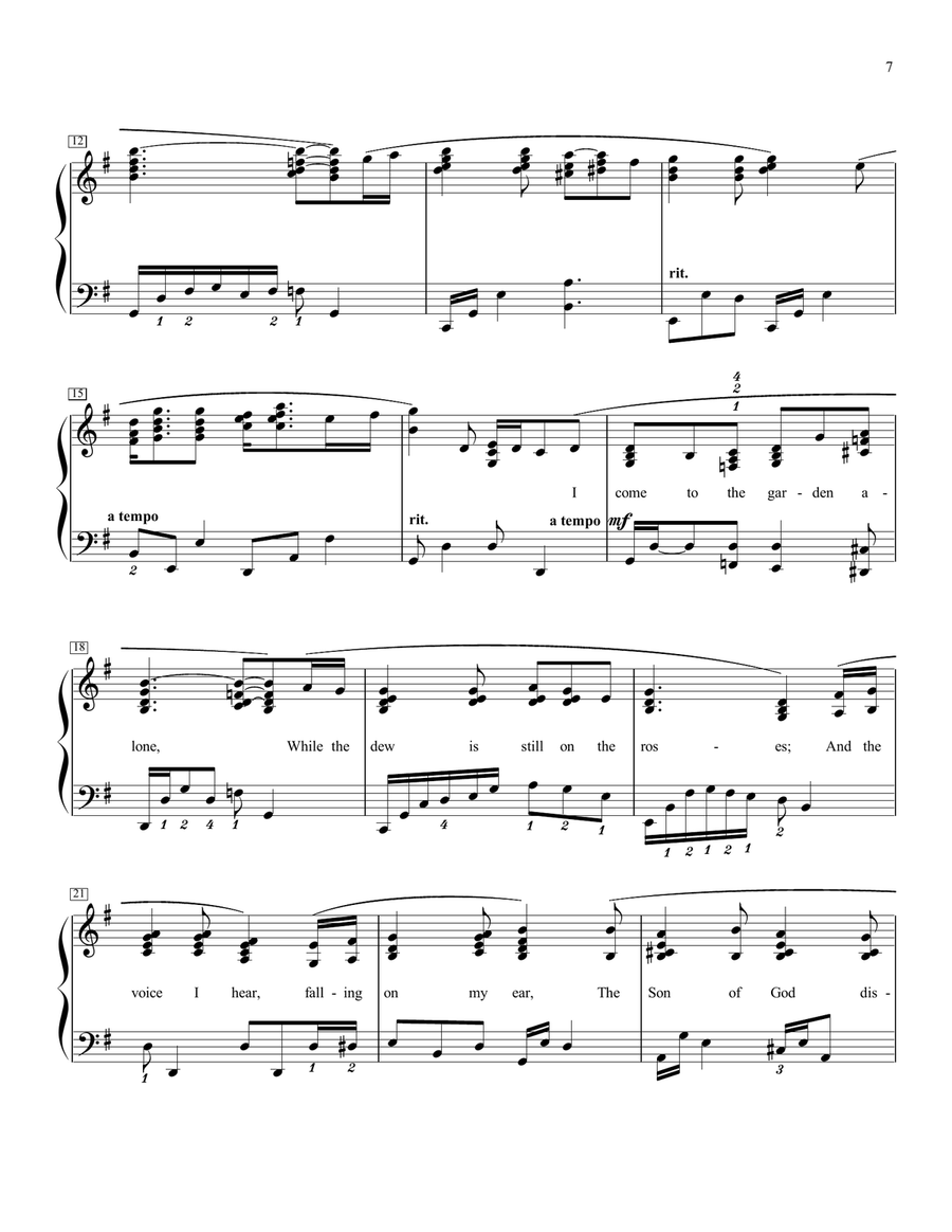 Jazzy Hymn Arrangements-Book Three-3rd Edition Piano Method scores gallery preview page 6