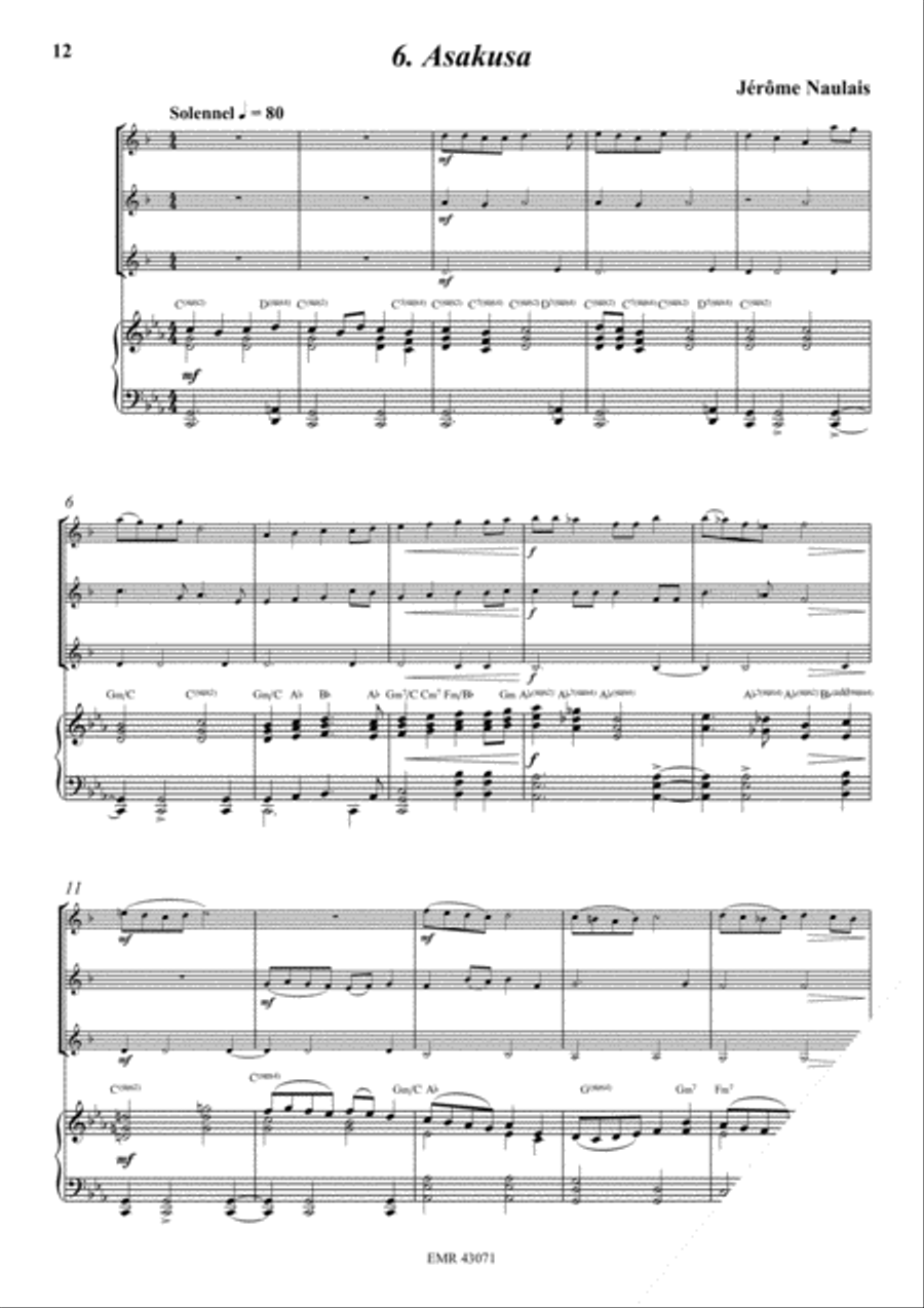 A Musical Journey Euphonium Trio scores gallery preview page 9