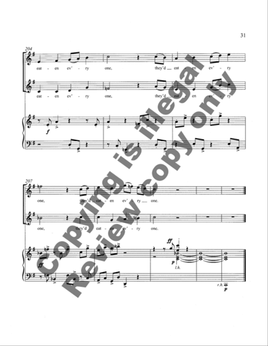 Suite: Alice through a Looking-glass SSA scores gallery preview page 10