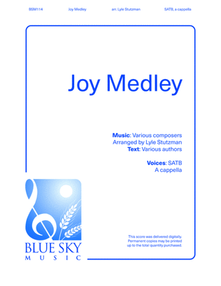 Book cover for Joy Medley