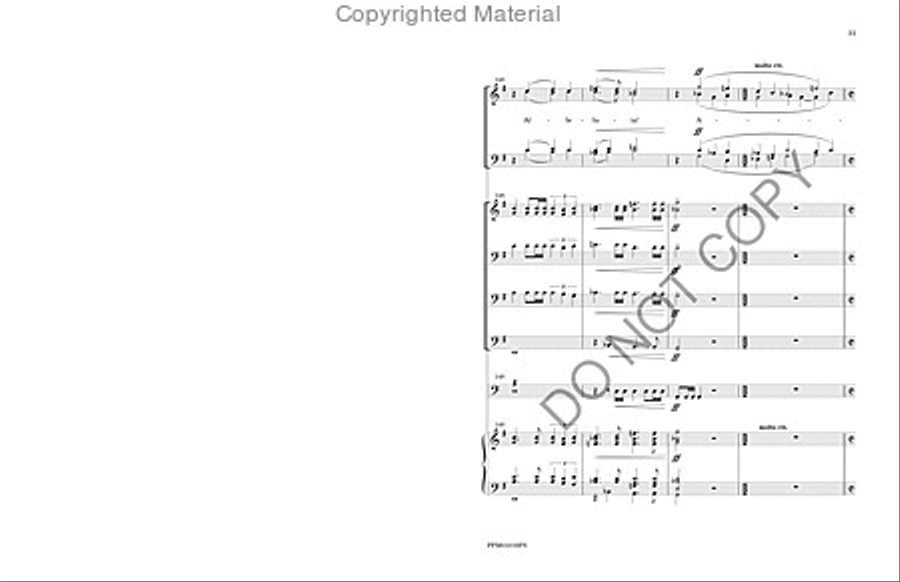 Hail the Day That Sees Him Rise - Full Score 4-Part scores gallery preview page 34
