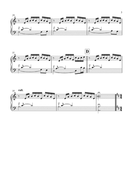 Three Little Pieces Piano Method - Digital Sheet Music