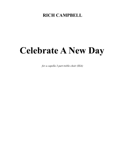Celebrate A New Day image number null