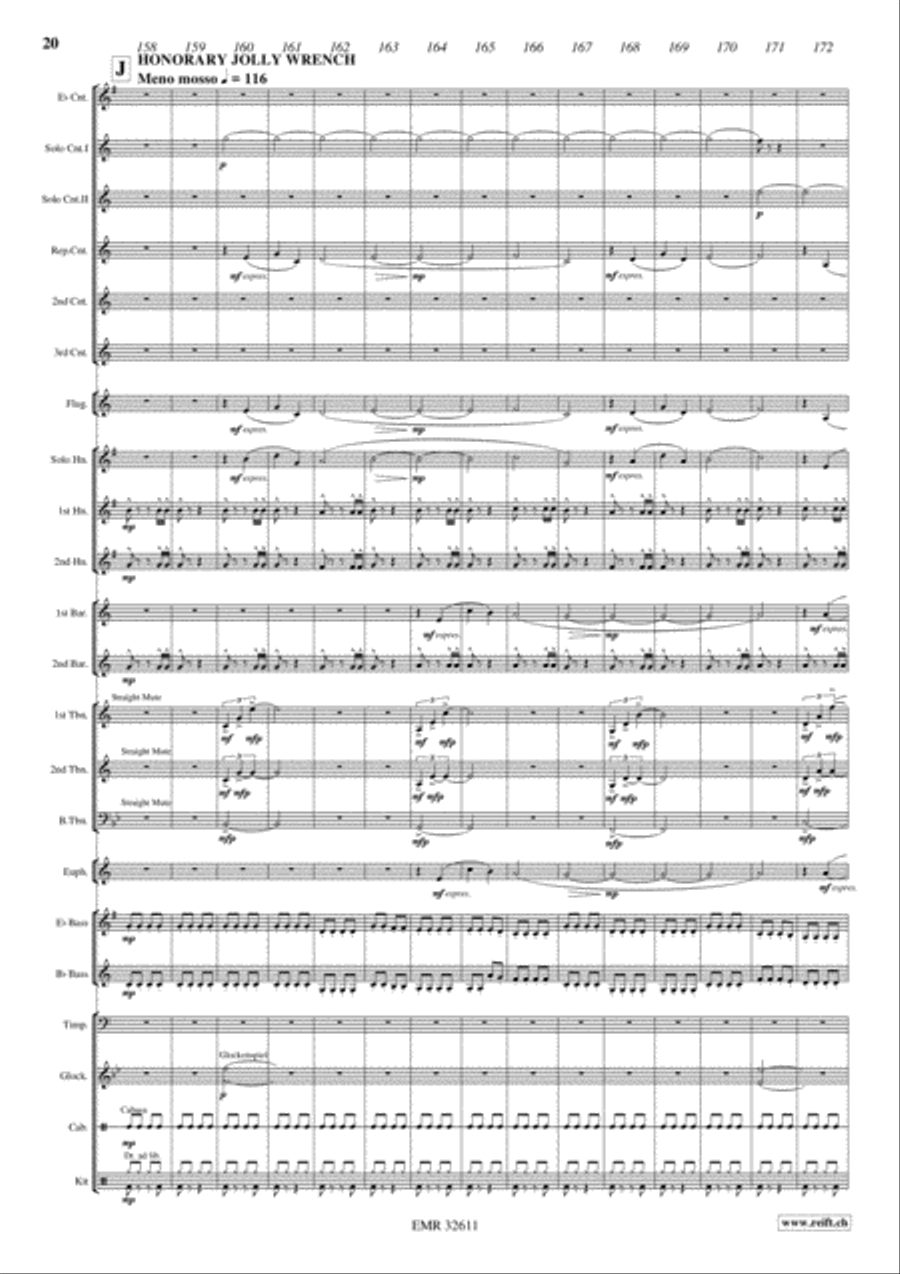 Planes Brass Band scores gallery preview page 9