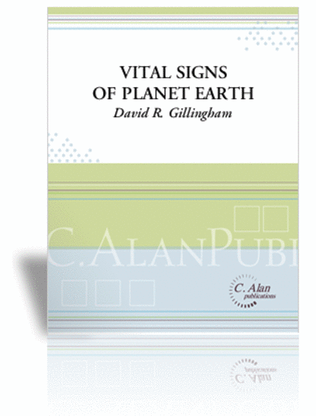 Book cover for Vital Signs of Planet Earth (piano reduction)