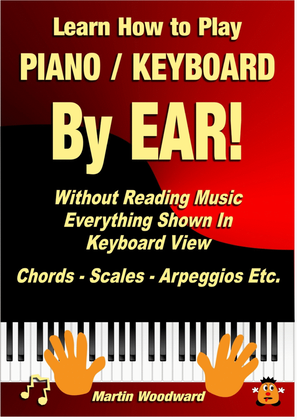 Book cover for Learn How to Play Piano / Keyboard Chords Including 9ths & 13ths Etc. With Charts in Keyboard View
