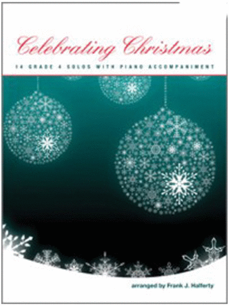 Celebrating Christmas (14 Grade 4 Solos With Piano Accompaniment) - Viola