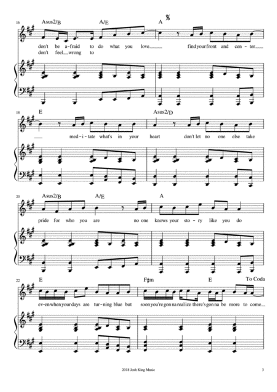Do What You Love Voice scores gallery preview page 3