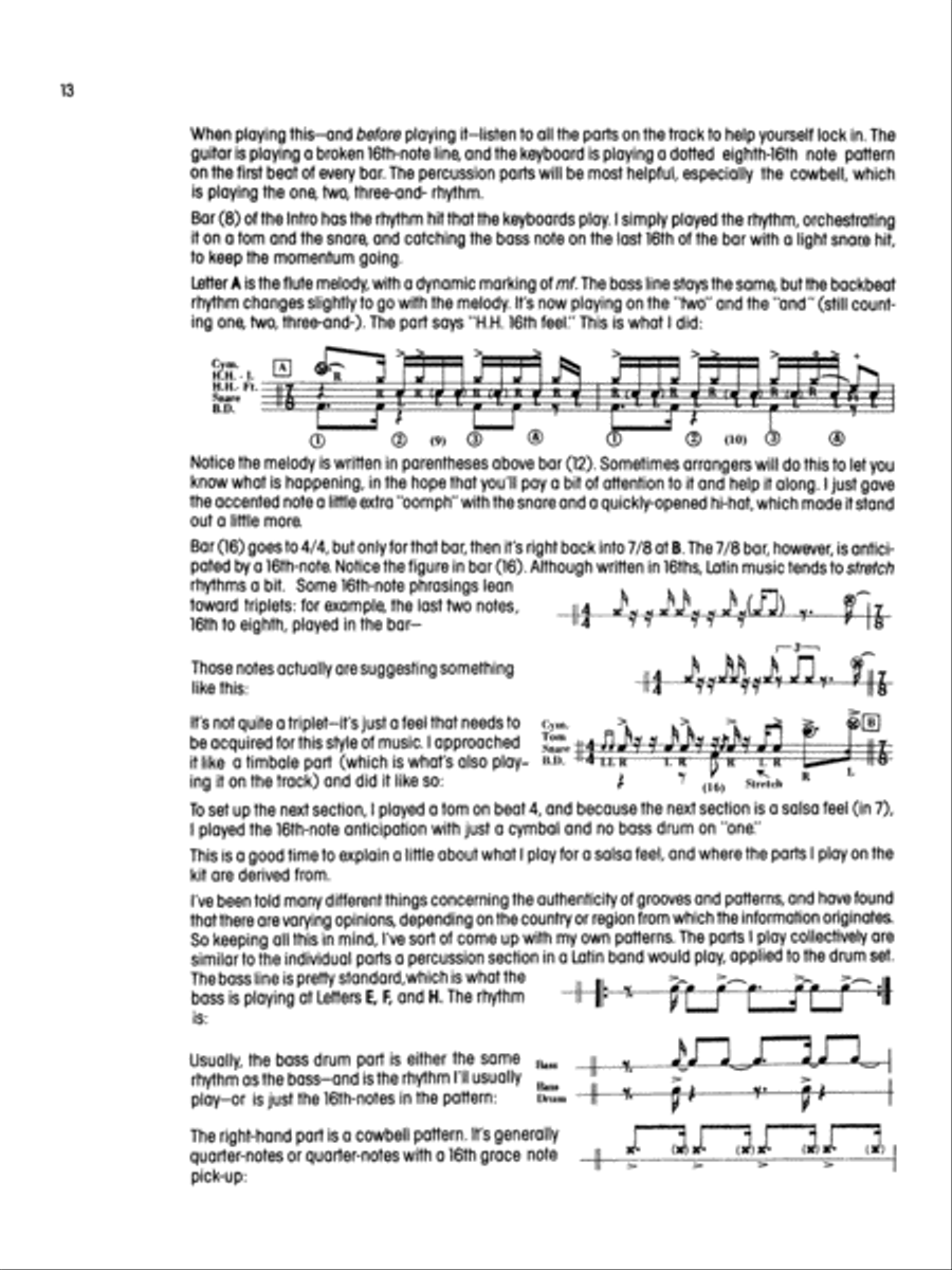 Dave Weckl -- Contemporary Drummer + One Drum Set scores gallery preview page 5