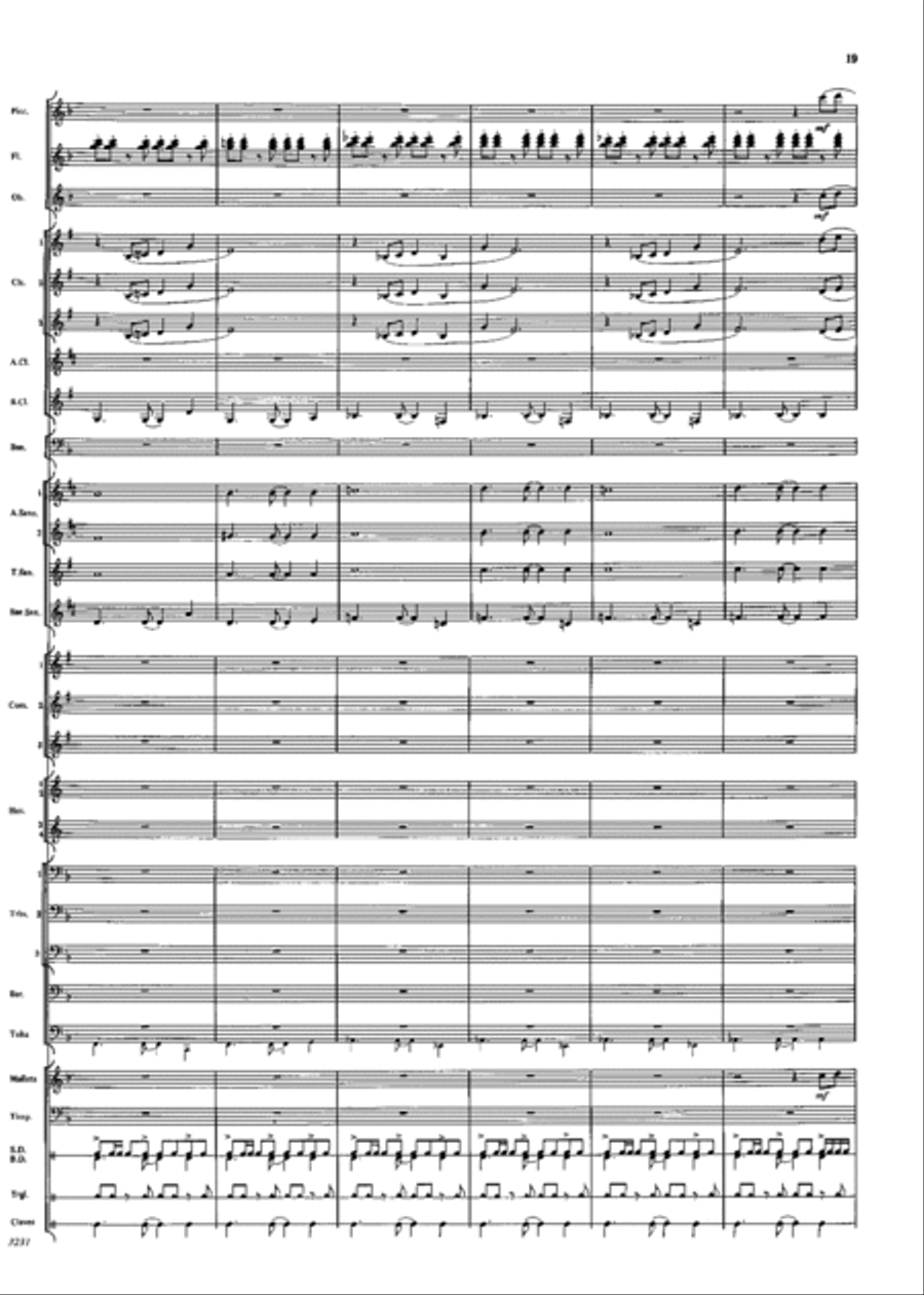 Aventura Concert Band scores gallery preview page 18