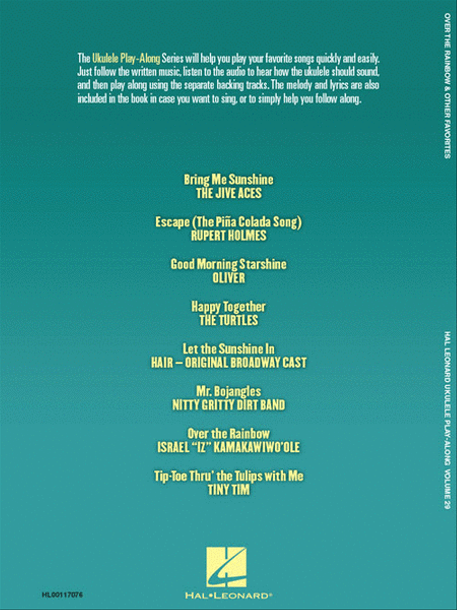 Over the Rainbow & Other Favorites Ukulele scores gallery preview page 6