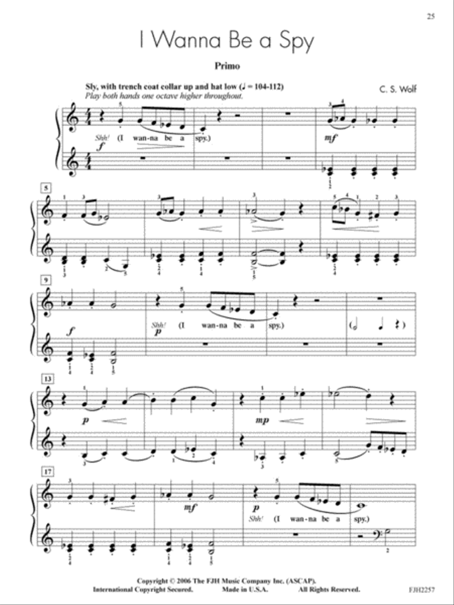 FJH Duets at Their Best, Book 2 Piano Solo scores gallery preview page 4
