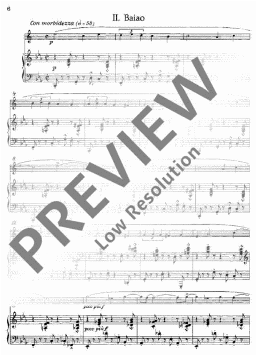 Five Exotic Dances Alto Saxophone scores gallery preview page 7