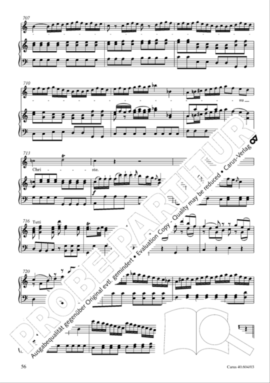 Grosse Mariazeller Messe in C 4-Part scores gallery preview page 65