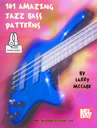 Book cover for 101 Amazing Jazz Bass Patterns