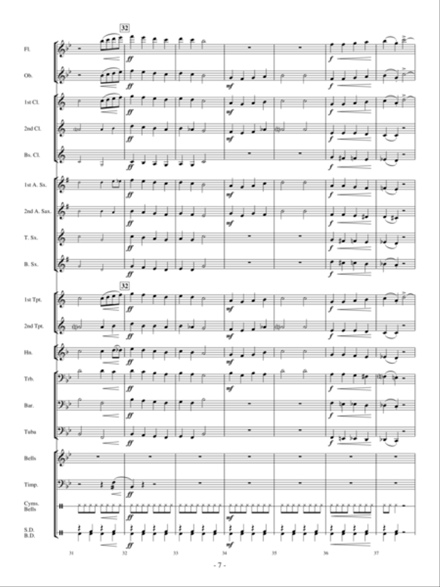 A Christmas Collage A Christmas Collage Concert Band scores gallery preview page 6