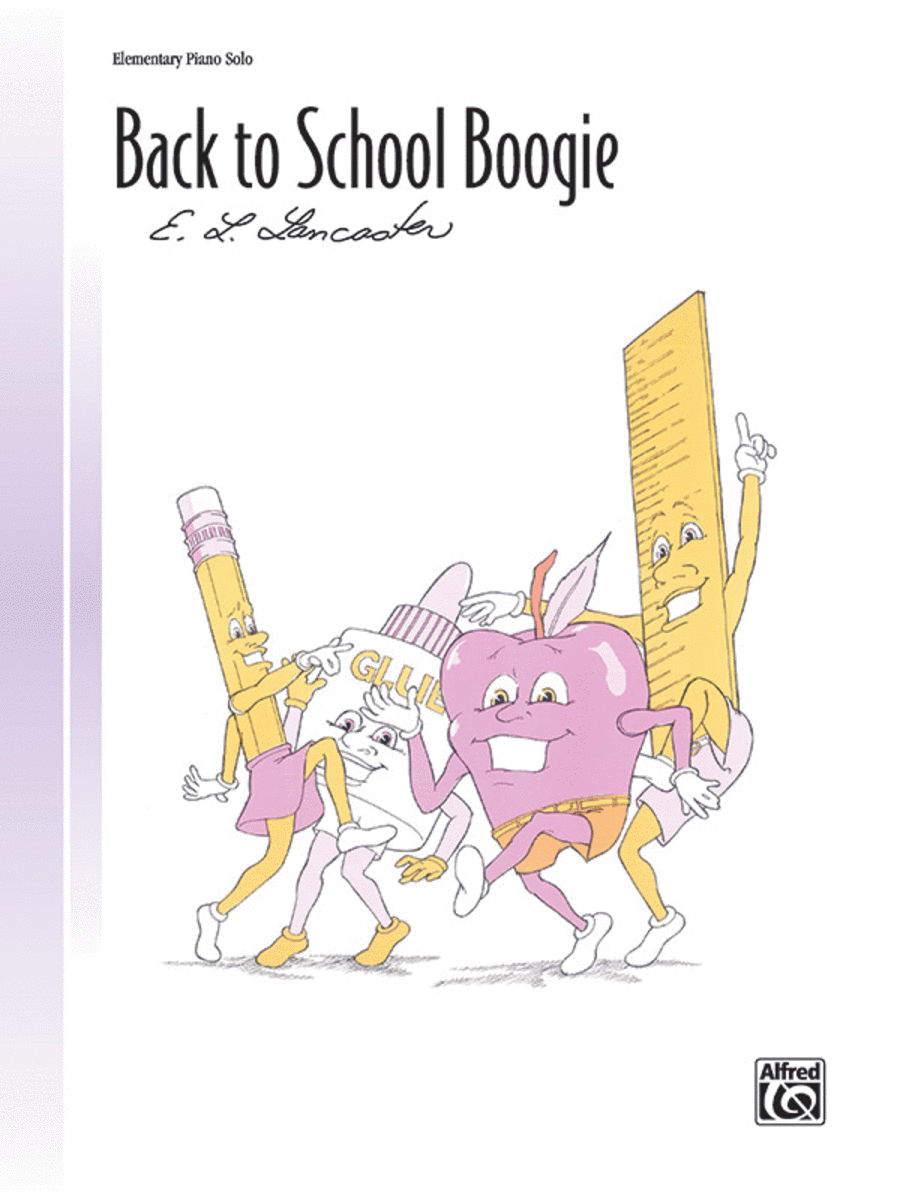 Back-to-School Boogie Back-to-School Boogie Easy Piano scores gallery preview page 1