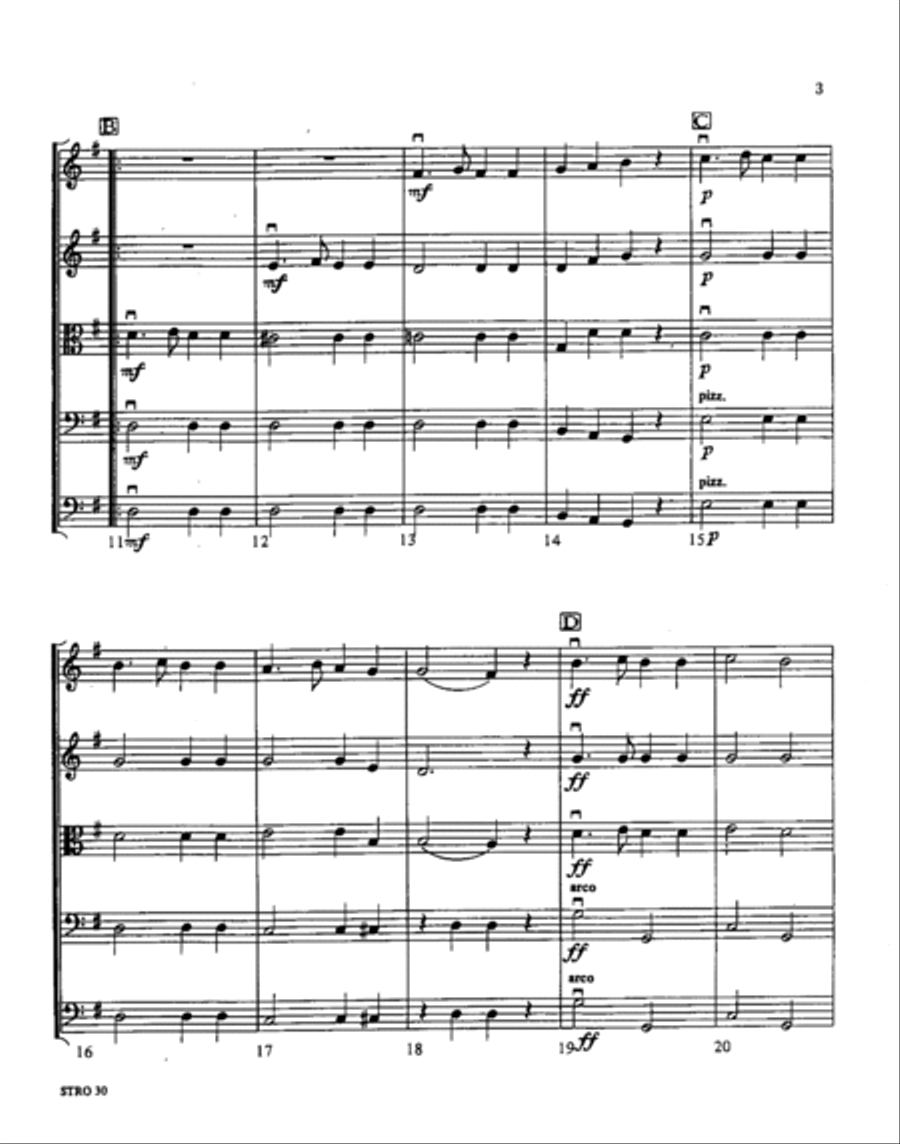 St. Anthony Chorale St. Anthony Chorale Orchestra scores gallery preview page 3