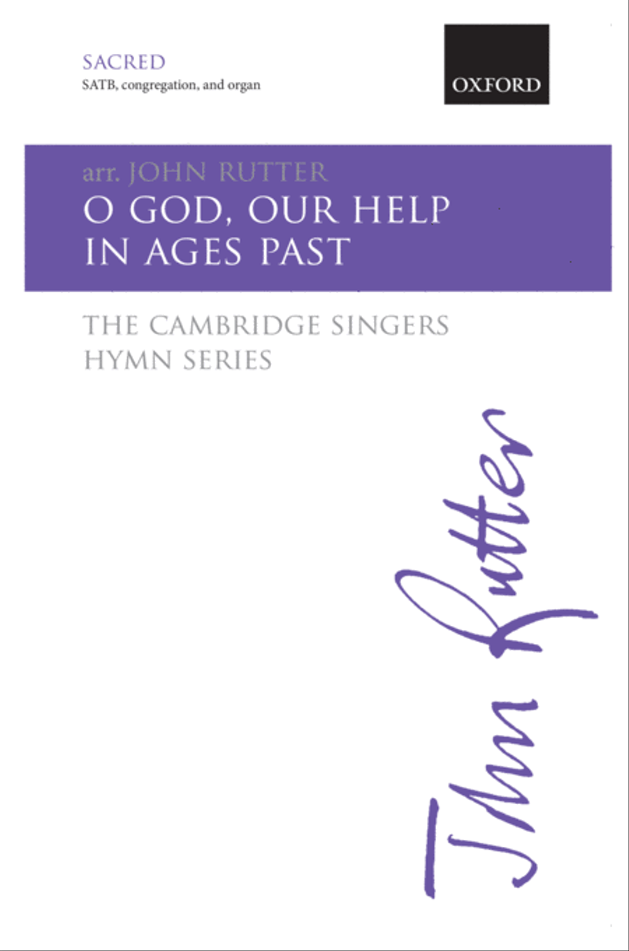 Book cover for O God, our help in ages past