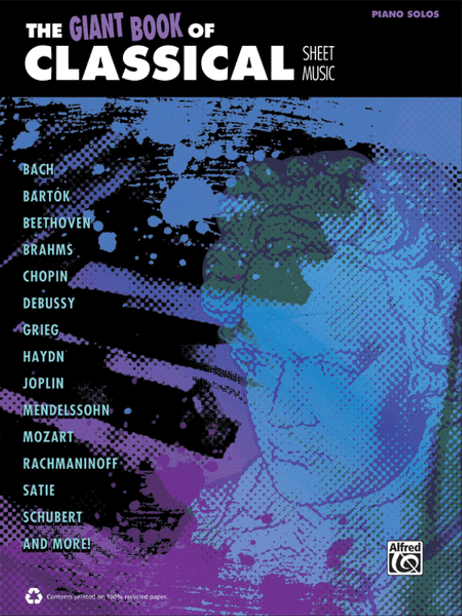 The Giant Book of Classical Piano Sheet Music Piano Solo scores gallery preview page 1