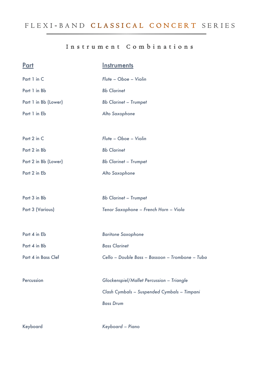 Slavonic Dance No 8 (Flexible Instrumentation) Concert Band scores gallery preview page 3