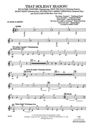 That Holiday Season!: B-flat Bass Clarinet