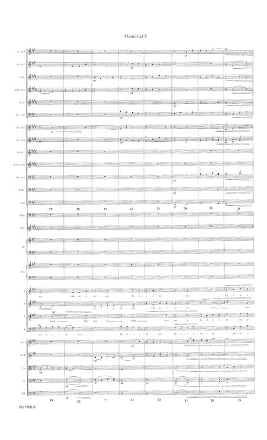Kyrie - Orchestral Score and Parts Choir scores gallery preview page 4