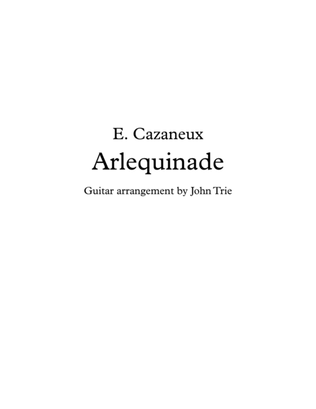 Arlequinade - guitar tablature