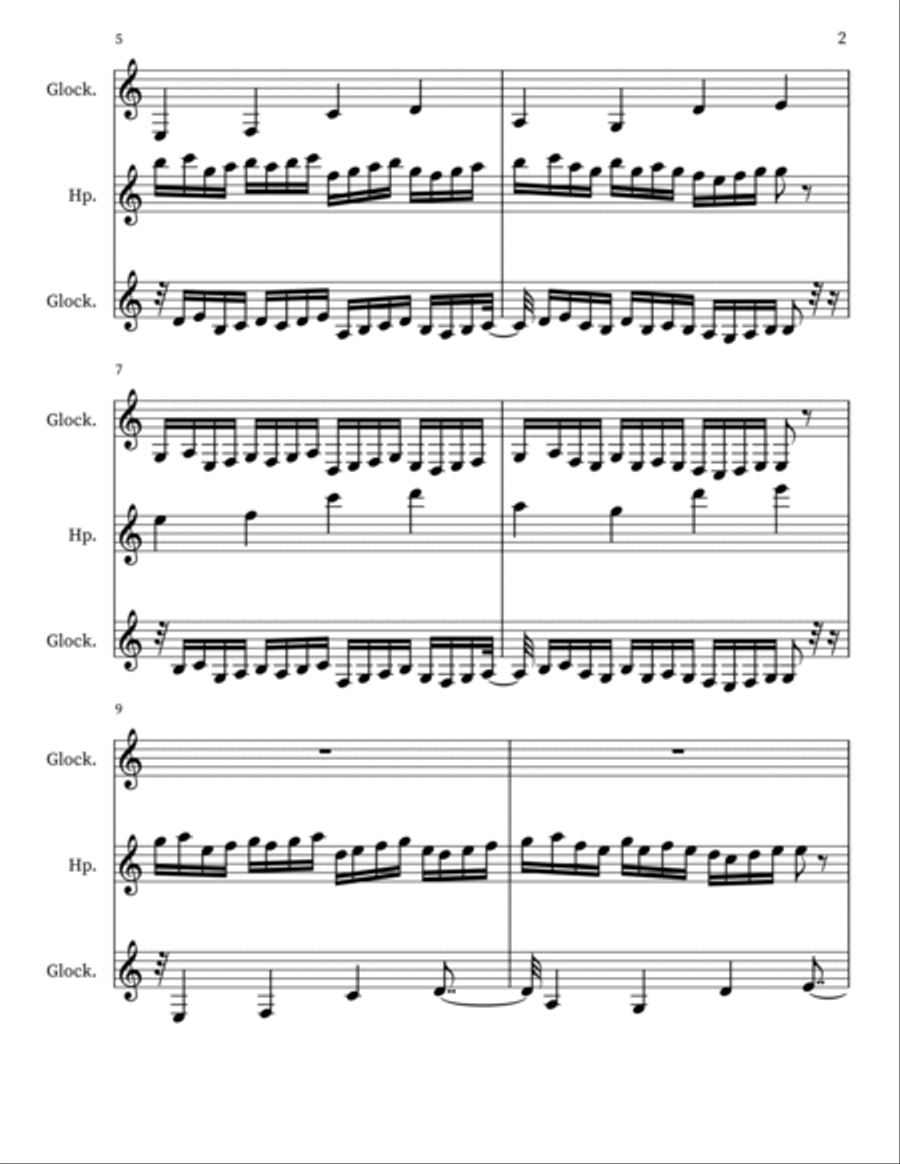 Confection 80 Percussion scores gallery preview page 2