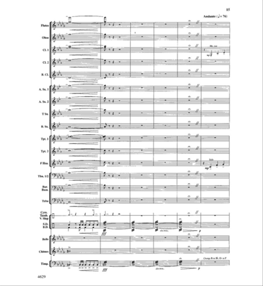 Sirocco Concert Band scores gallery preview page 16