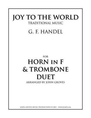 Joy To The World - French Horn & Trombone Duet
