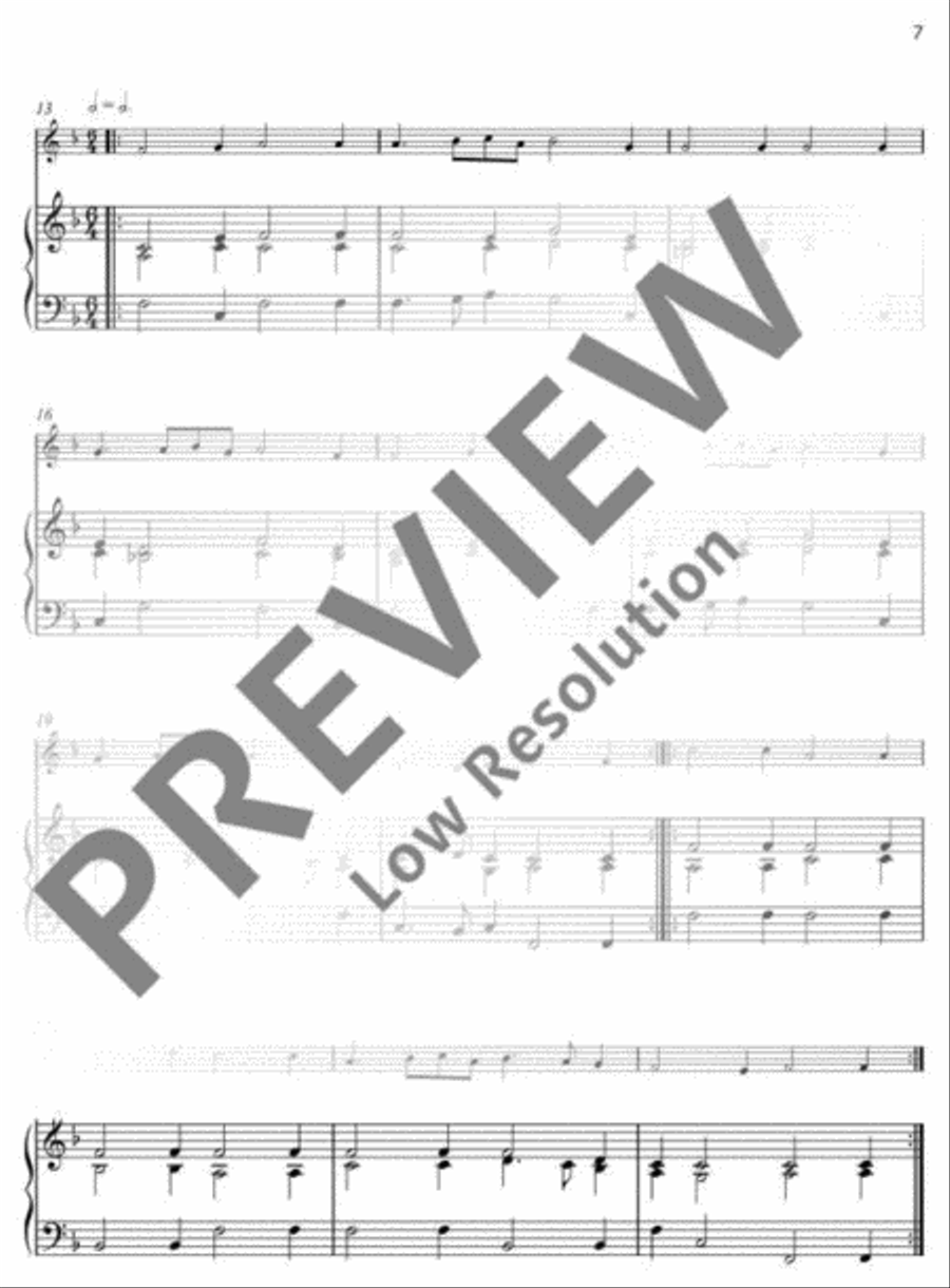 Classical Music for Children Soprano Recorder scores gallery preview page 8