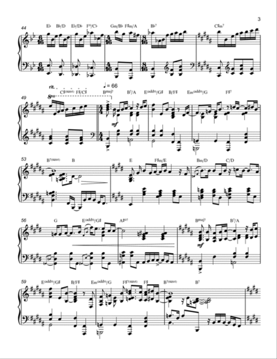 Firth Of Fifth Firth Of Fifth Piano Solo scores gallery preview page 3