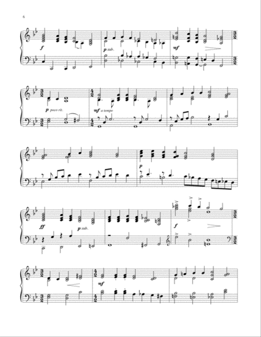 Grace and Peace Vol 8 Songs of lament and Longing Piano Solo scores gallery preview page 7