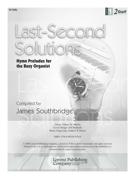 Last-Second Solutions image number null
