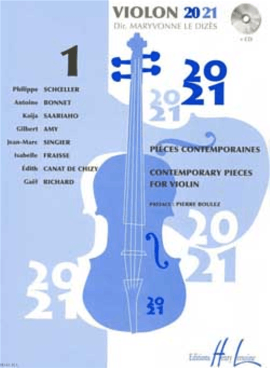 Violon 20-21 - Volume 1 Violin Solo scores gallery preview page 1