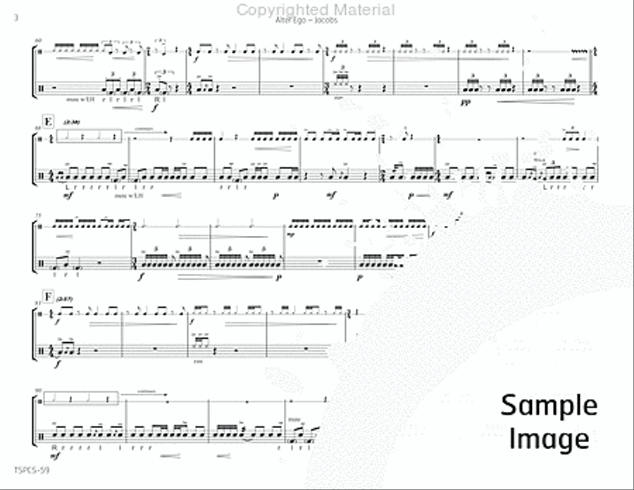 Alter Ego Percussion scores gallery preview page 7