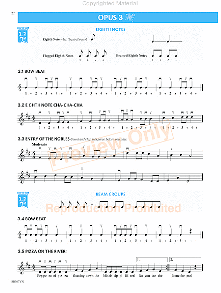 Measures of Success for String Orchestra-Violin Book 1 Chamber Orchestra scores gallery preview page 25