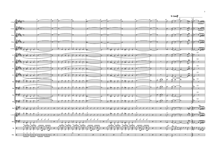 River Deep - Mountain High Jazz Ensemble scores gallery preview page 3
